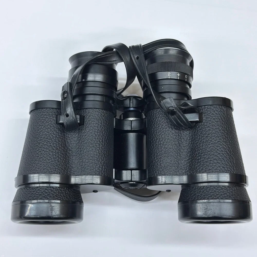 Vtg Bushnell Ensign 7x35 Insta-Focus Wide Angle Binoculars w/ Case Manual Japan